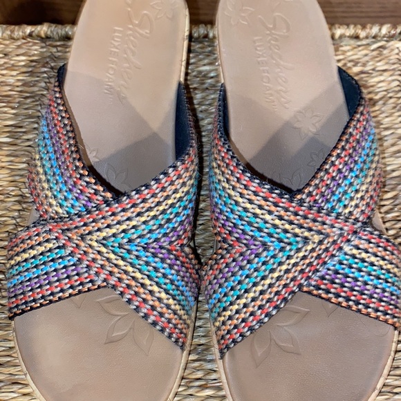 Sketchers Cali Beverlee - Delighted Multi-Colored Sandal - Picture 5 of 12